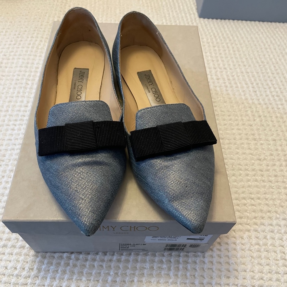 Jimmy Choo Gala Flats- sz 38